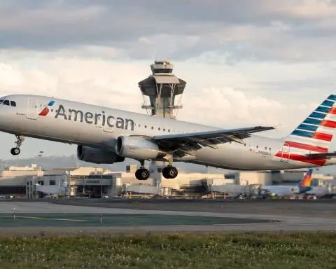 American Airlines Shares Slip After Carrier Cuts Routes, Citing Higher Fuel Costs