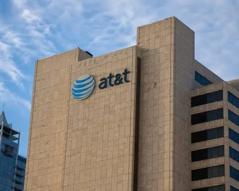 AT&T falls as SpaceX threat renews broadband concerns