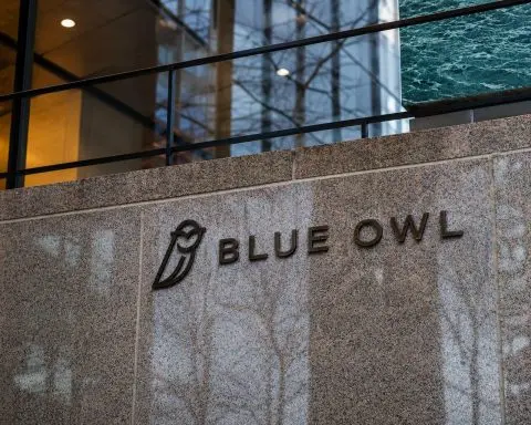 Blue Owl Shares Rise With Private-Credit Concerns Fading