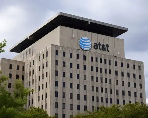 AT&T shares slide again as Starlink draws Wall Street attention