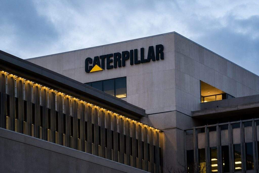 Caterpillar flat at end of strong week, inflation on radar