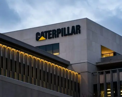 Caterpillar flat at end of strong week, inflation on radar