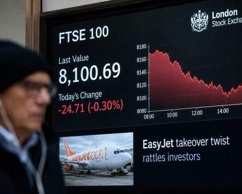 FTSE Slips as EasyJet Takeover Twist Fails to Mask Oil-Shock Fears