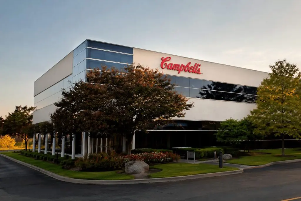 Campbell Soup gains after earnings, S&P 500 removal hangs over stock