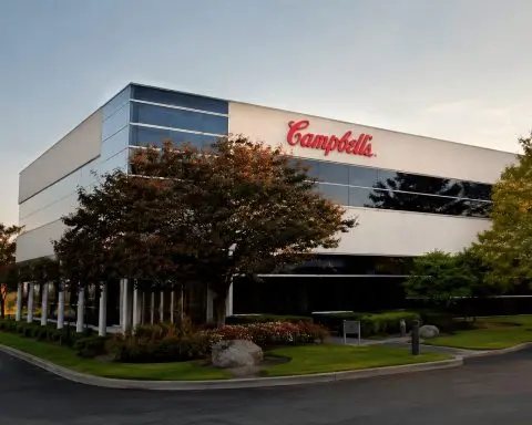 Campbell Soup gains after earnings, S&P 500 removal hangs over stock