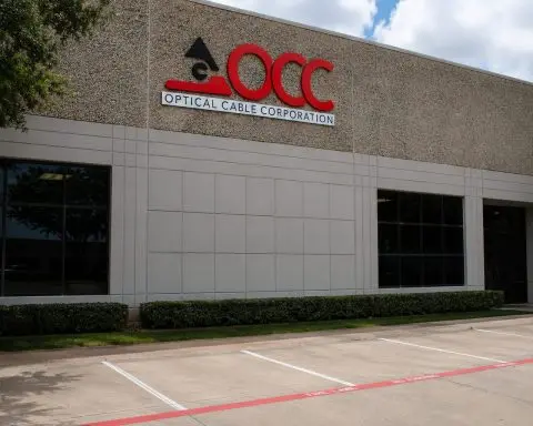 Optical Cable Jumps After Profit Surprise, Sends OCC Shares Up on Nasdaq