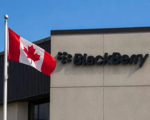 BlackBerry heads for $10 again as QNX bet draws interest