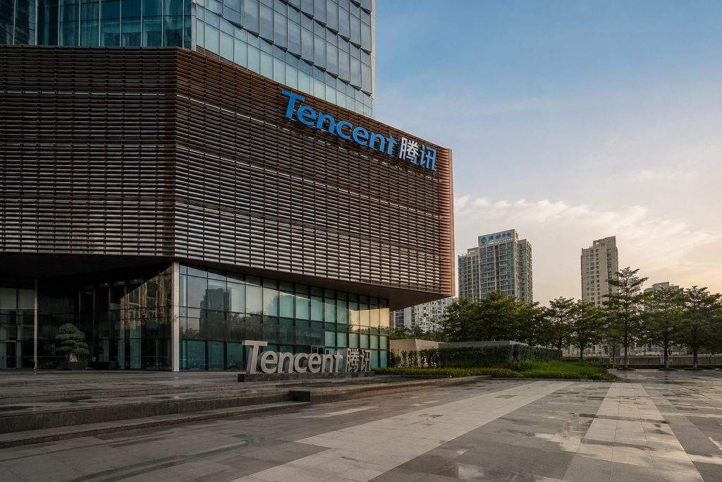 Tencent Shares Gain After $4.66B Bond Sale Seen Fueling AI Bets