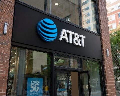 AT&T trades near $22.71 while CFO pushes back on SpaceX challenge to fiber