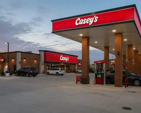 Casey’s General Stores Gains as Fuel Margins, Pizza Sales, Buybacks Push Up CASY