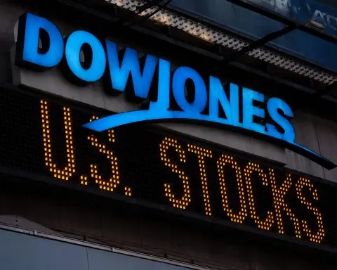 Dow slides late on fresh oil shock, stoking inflation and Fed worries
