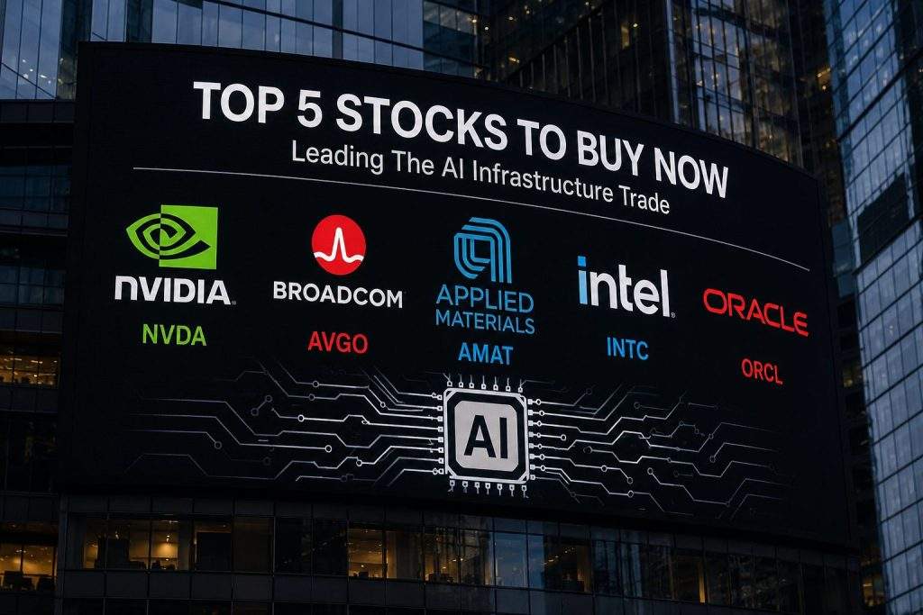 Nvidia, Broadcom, Applied Materials, Intel, Oracle lead AI infrastructure stocks
