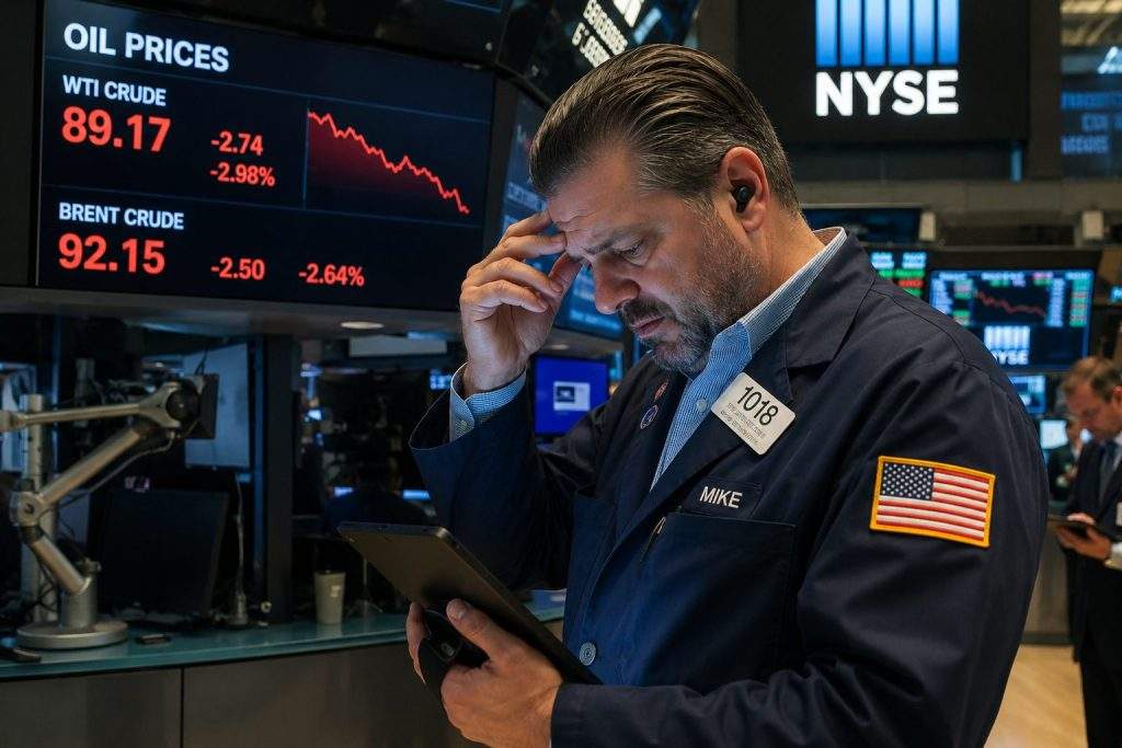 Iran War Oil Prices Drop Below $90 as Peace Deal Hopes Shake Energy Stocks