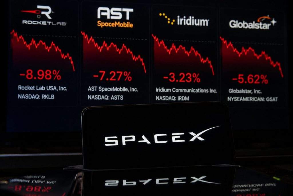 SpaceX IPO Rattles Satellite Stocks; Rocket Lab, AST SpaceMobile Fall