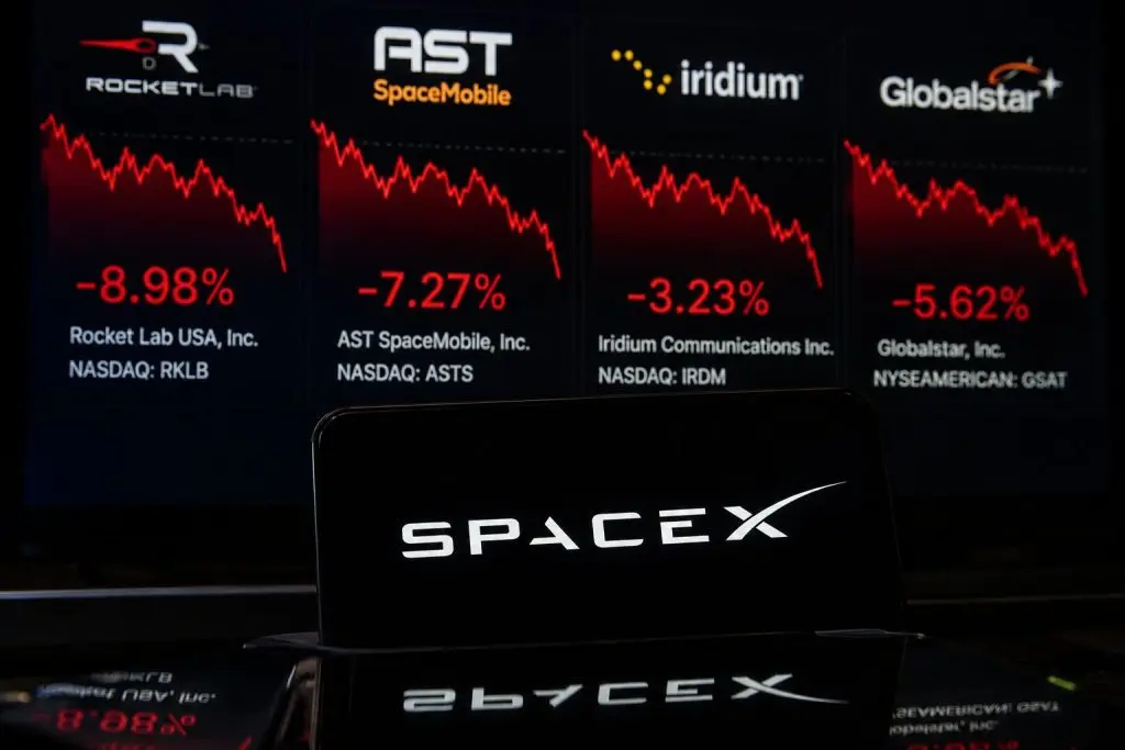 SpaceX IPO Rattles Satellite Stocks; Rocket Lab, AST SpaceMobile Fall