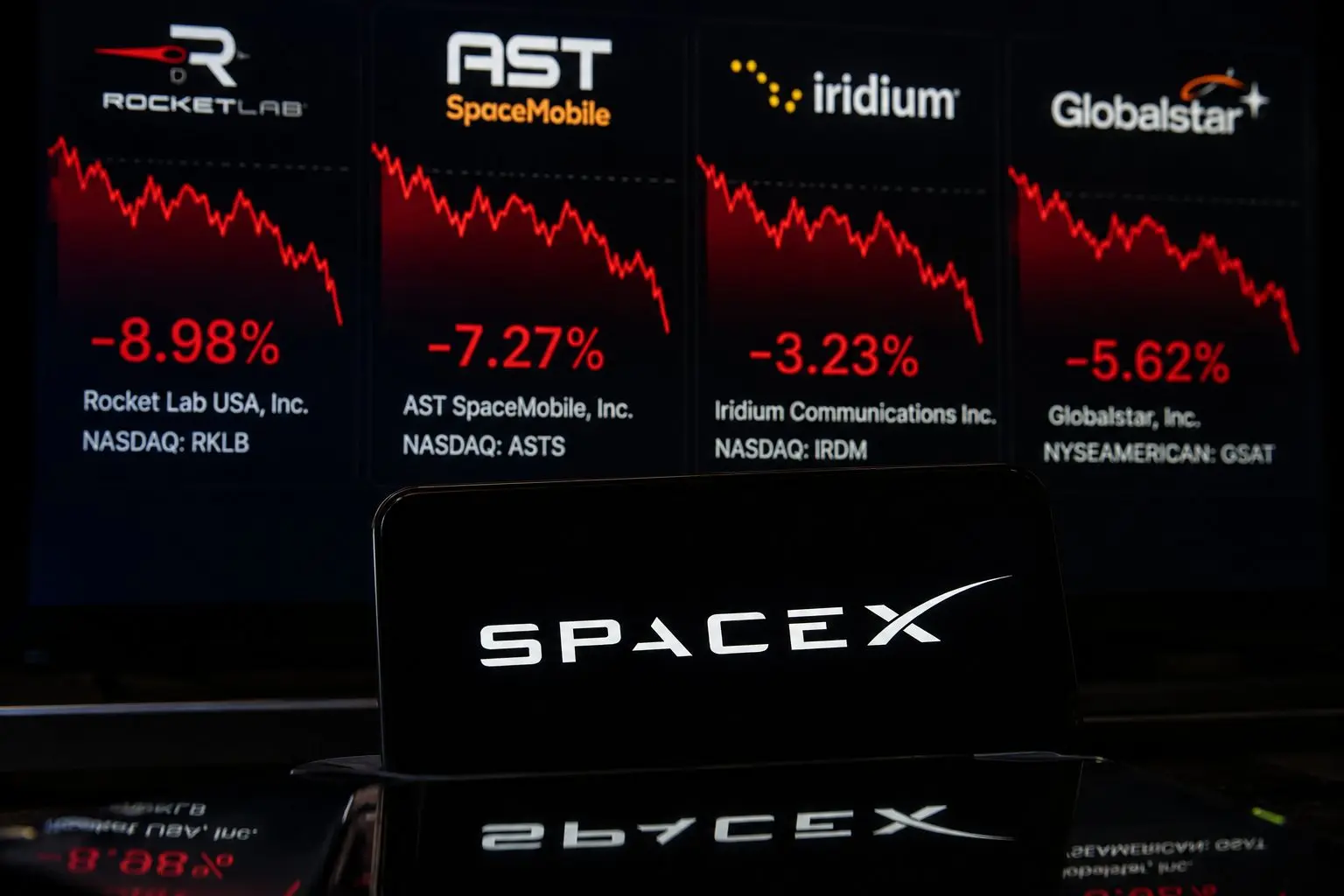 SpaceX IPO Rattles Satellite Stocks; Rocket Lab, AST SpaceMobile Fall