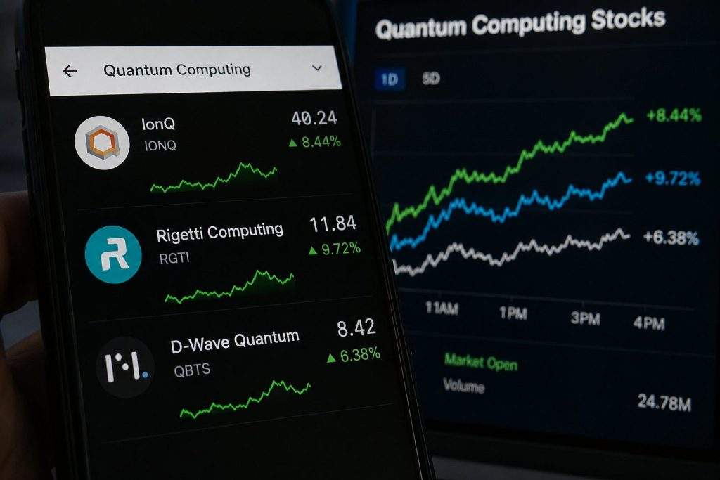 Quantum Shares Snap Back as IonQ, Rigetti, D-Wave Lose Steam