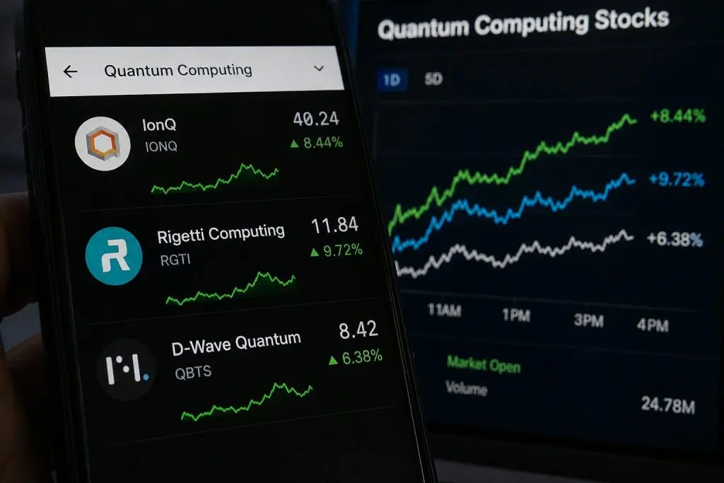 Quantum Shares Snap Back as IonQ, Rigetti, D-Wave Lose Steam