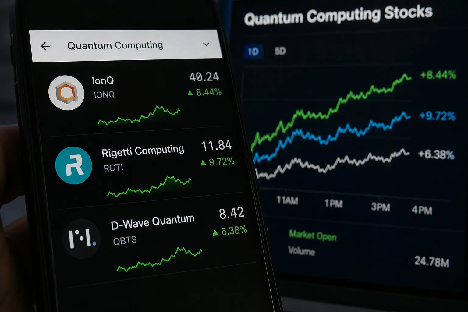 Quantum Shares Snap Back as IonQ, Rigetti, D-Wave Lose Steam