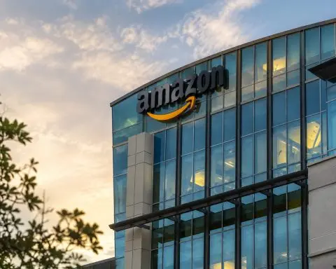 Amazon Stock Drops Even as Tech Benchmarks Hit Records — AI Bets in Focus