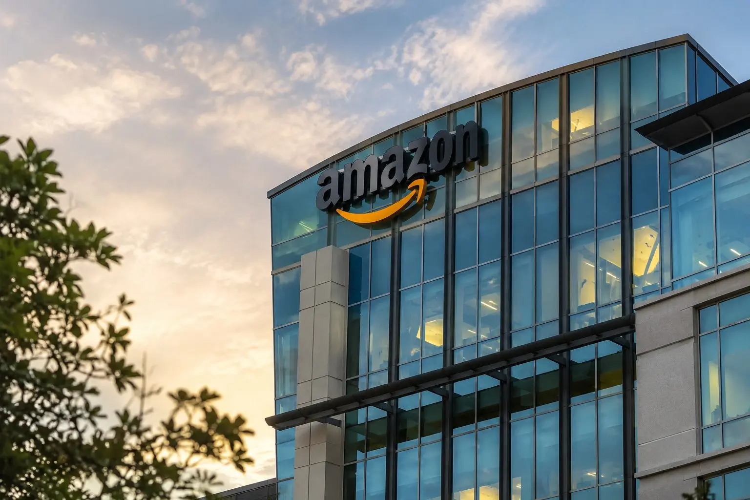 Amazon Stock Drops Even as Tech Benchmarks Hit Records — AI Bets in Focus