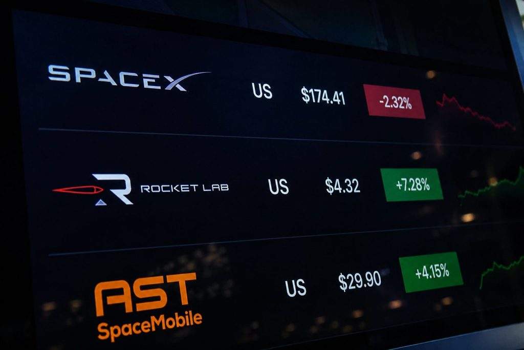 Space stocks trade volatile as SpaceX, Rocket Lab and AST SpaceMobile lead