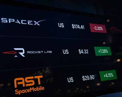 Space stocks trade volatile as SpaceX, Rocket Lab and AST SpaceMobile lead