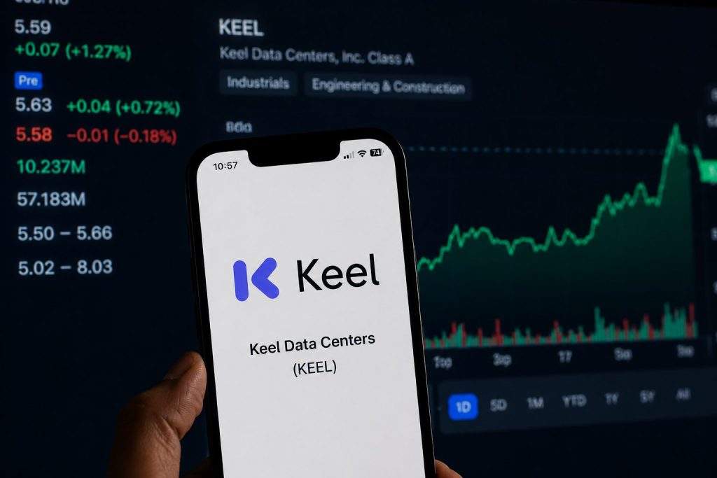 KEEL keeps moving higher as AI data center rally continues, eyes on $458 million financing