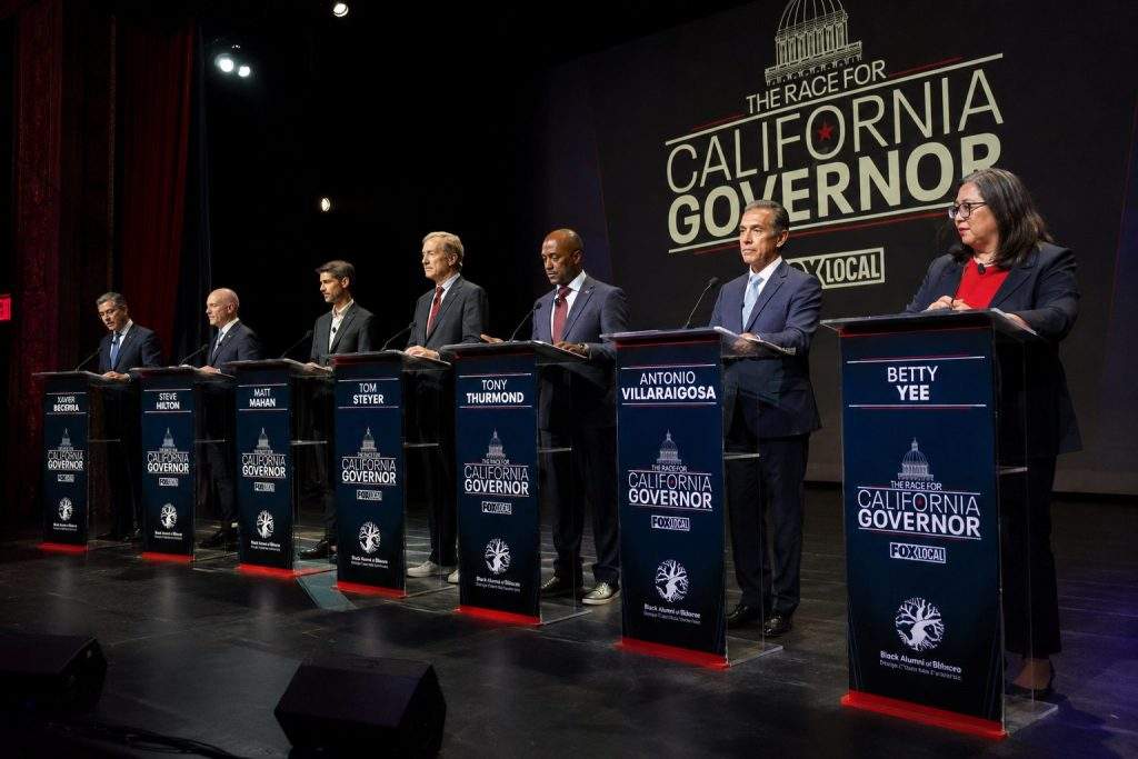 Becerra jumps ahead in California governor race, Trump-backed Hilton lags
