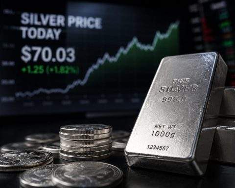 Silver Tops $70 With Attention on Fed Policy