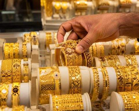 Gold jumps, oil falls after U.S.-Iran deal; dollar moves as Fed bets shift
