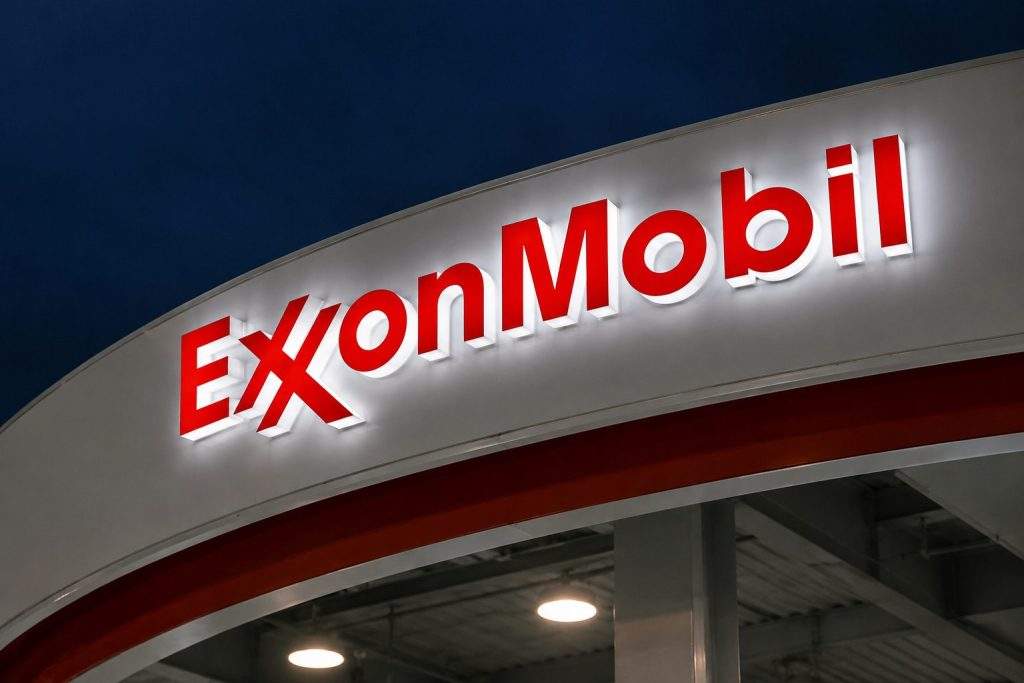Exxon Mobil Drops With Oil After U.S.-Iran Deal