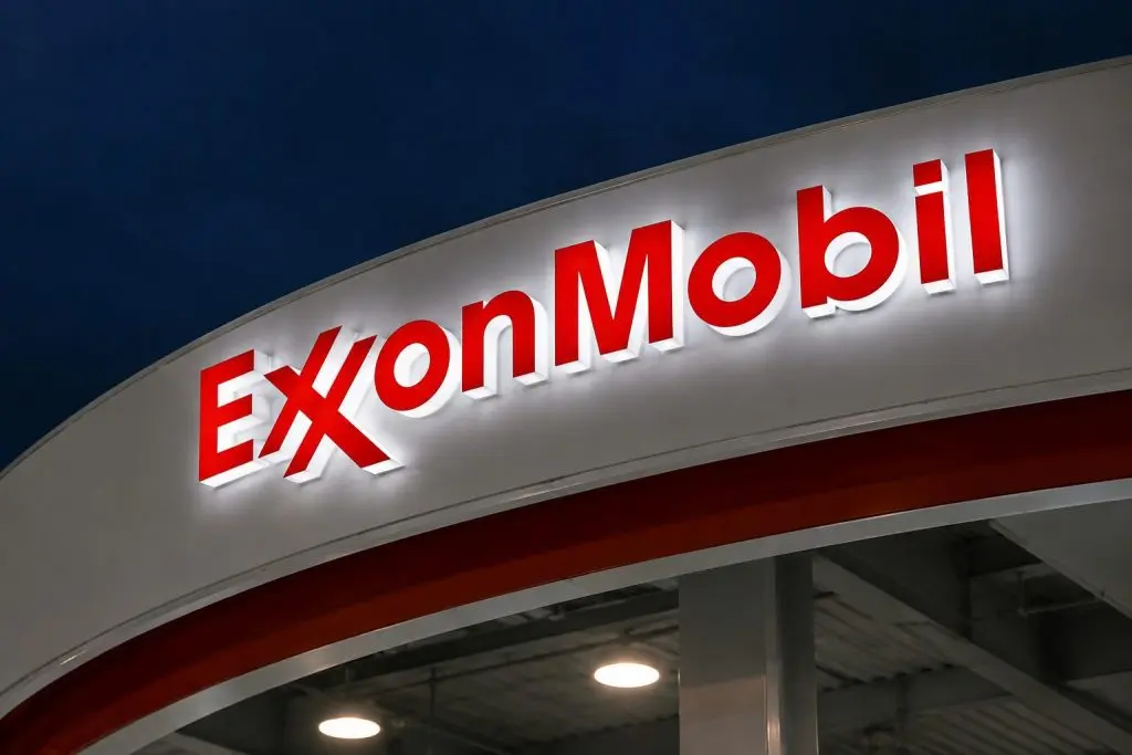 Exxon Mobil Drops With Oil After U.S.-Iran Deal