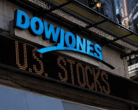 Dow jumps to record as oil drops and Fed in focus