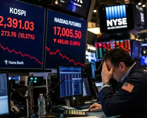 Korea Slides 10%, Nasdaq Futures Down 2.7% as Chip Stocks Sink Worldwide