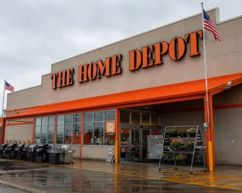 Home Depot shares finish week up as investors weigh housing numbers