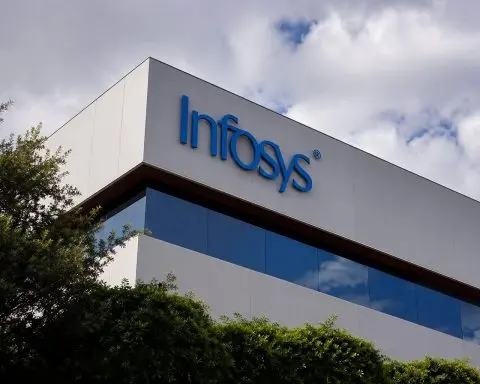 Infosys drops after Accenture forecast adds to Indian IT pressure
