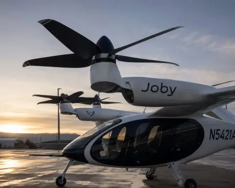 Joby Aviation (NYSE:JOBY) trades below $11.35 financing level