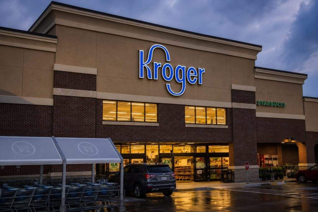 Kroger edges down after it sticks to 2026 guidance