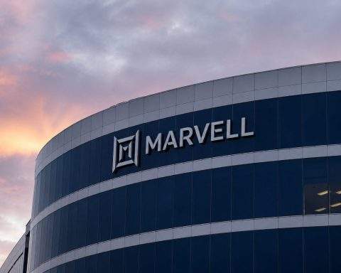 Marvell rises as chip peers drop, Wall Street eyes index move