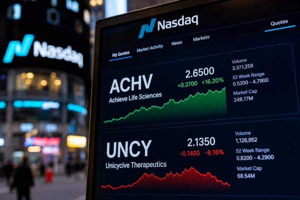 FDA Readout Looms for ACHV, UNCY; Market Sees Split Odds