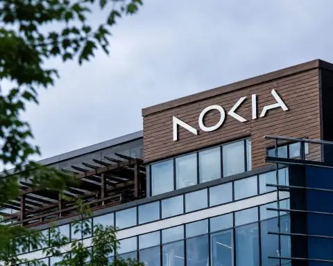 Nokia drops after fast AI rally, traders stay focused
