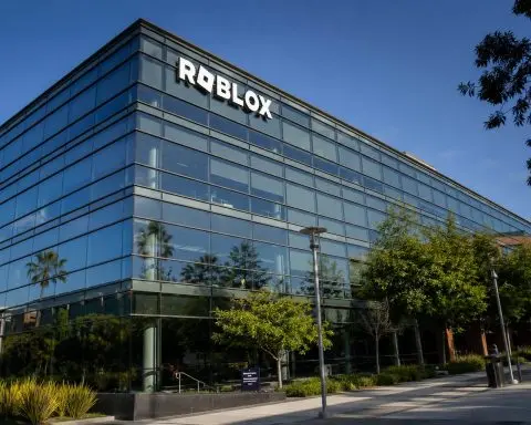 Roblox shares climb as RBLX engagement picks up, testing safety focus