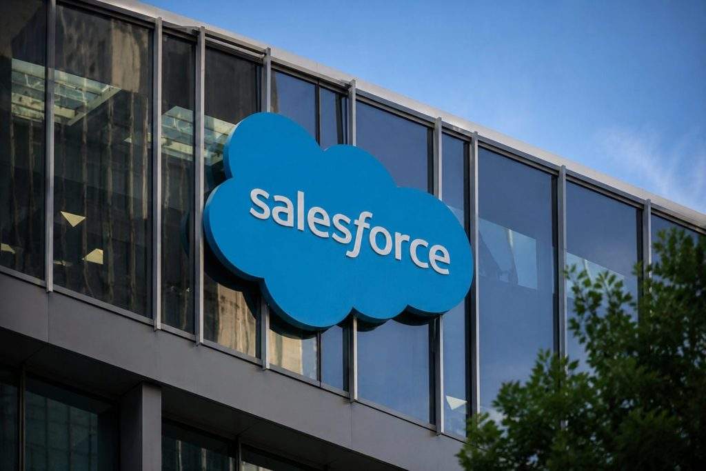 Salesforce stock falls further as AI returns, Fin deal weigh on Wall Street