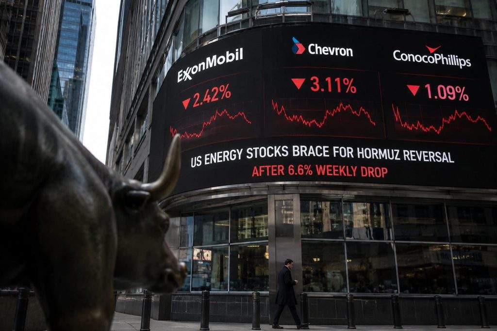 US Energy Shares Watch Strait of Hormuz After 6.6% Drop for the Week
