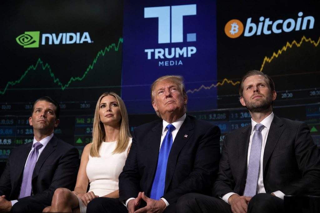 What Donald Trump and his family are investing in: Nvidia, Trump Media and bitcoin stocks