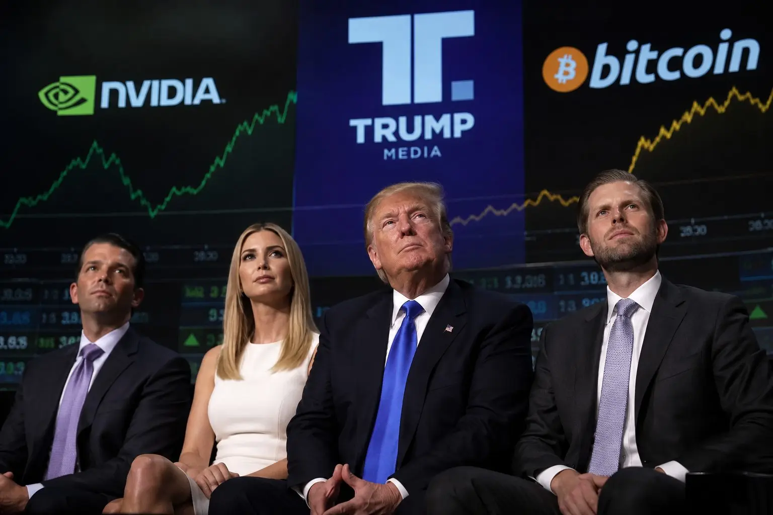 What Donald Trump and his family are investing in: Nvidia, Trump Media and bitcoin stocks