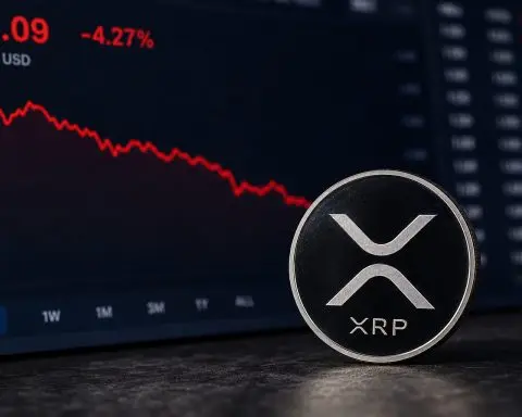 XRP drops under $1.10 as ETF assets lag inflows by $459 million