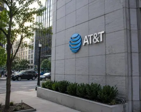 AT&T shares slide as trading jumps, spectrum move puts income appeal to test