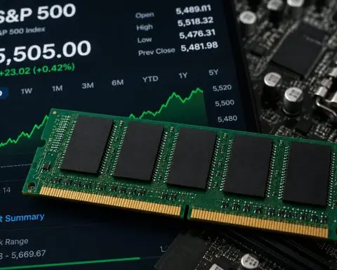 S&P 500 finishes at 7,533.77; chip downturn overshadows broad earnings gains
